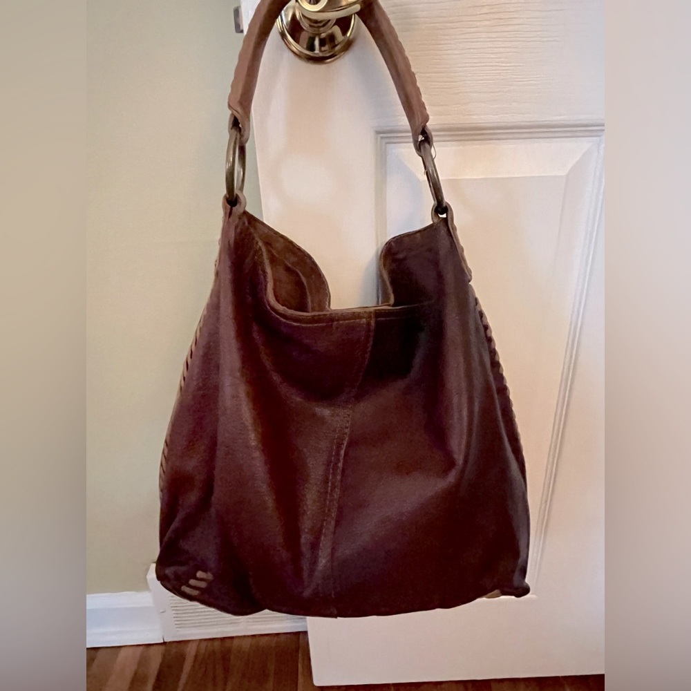 Lucky Brand Leather Hobo Bag